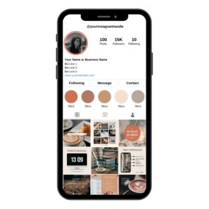 Lavendai Creative Coffee-Themed Instagram Posts Canva Editable Social Media Management Template - Cover
